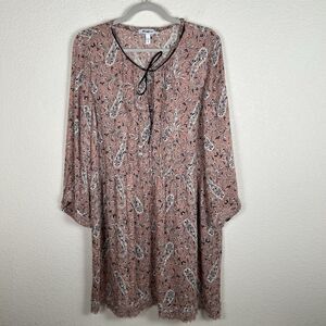 William Rast Dress Women’s Sz XL Lightweight Peasant Dress Bohemian Hippie